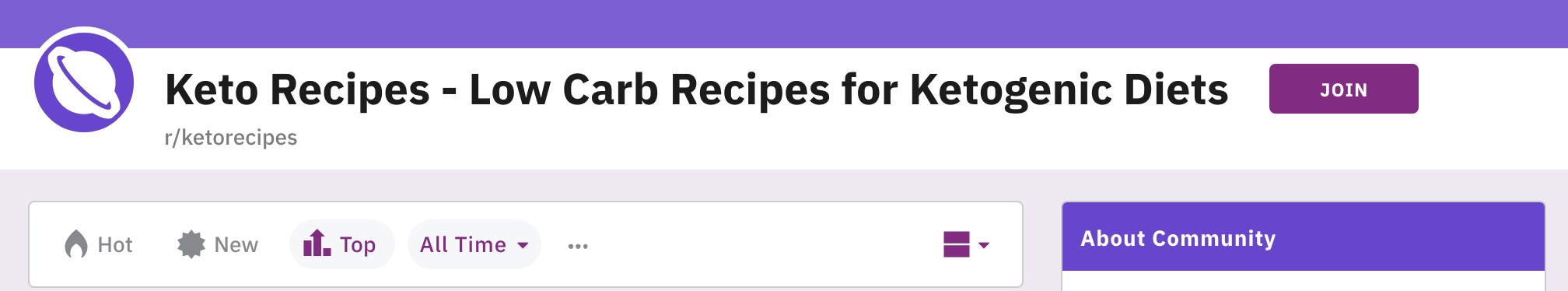 select filter on reddit